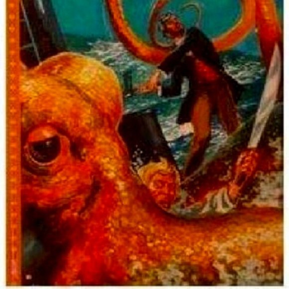 Jules Verne: 20,000 Leagues Under The Sea Hardcover - Picture 2 of 3